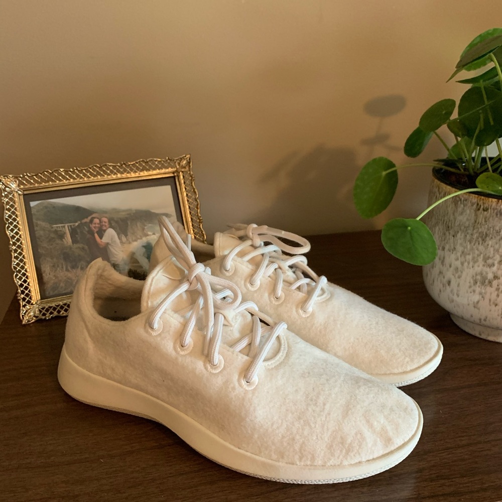 Allbirds cream runners